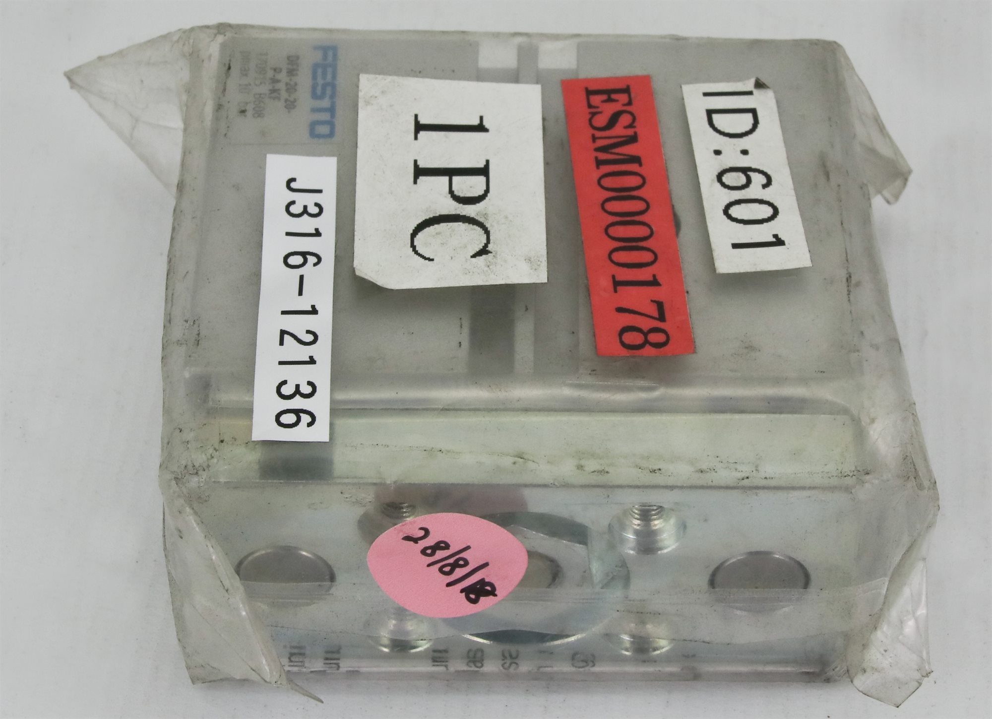 12136 FESTO GUIDED DRIVES, STROKE 20MM, P/N: 170915 (NEW) DFM-20